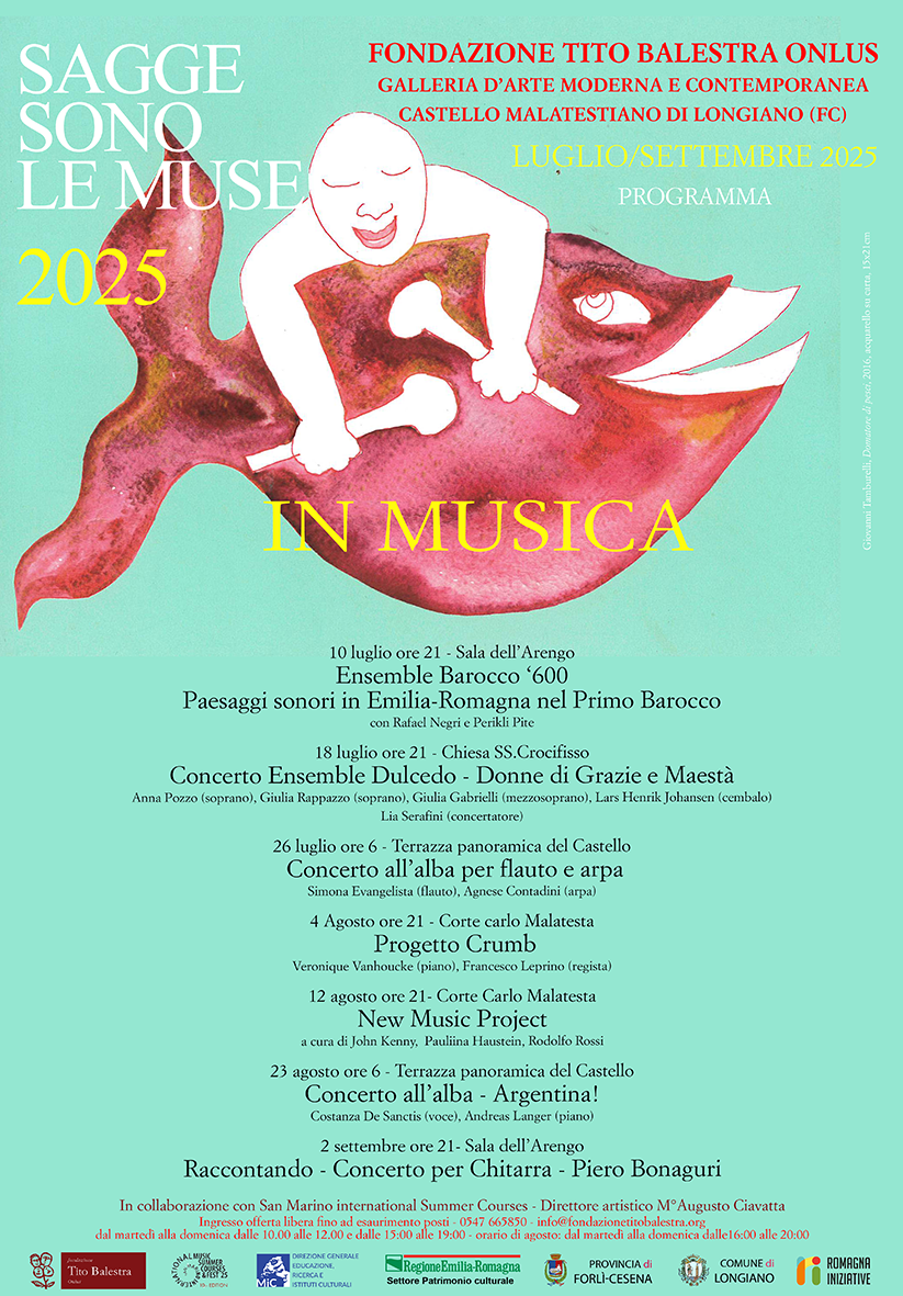 Fondazione Tito Balestra Onlus immagine dell'evento: Sagge sono le Muse 2025 - In musica